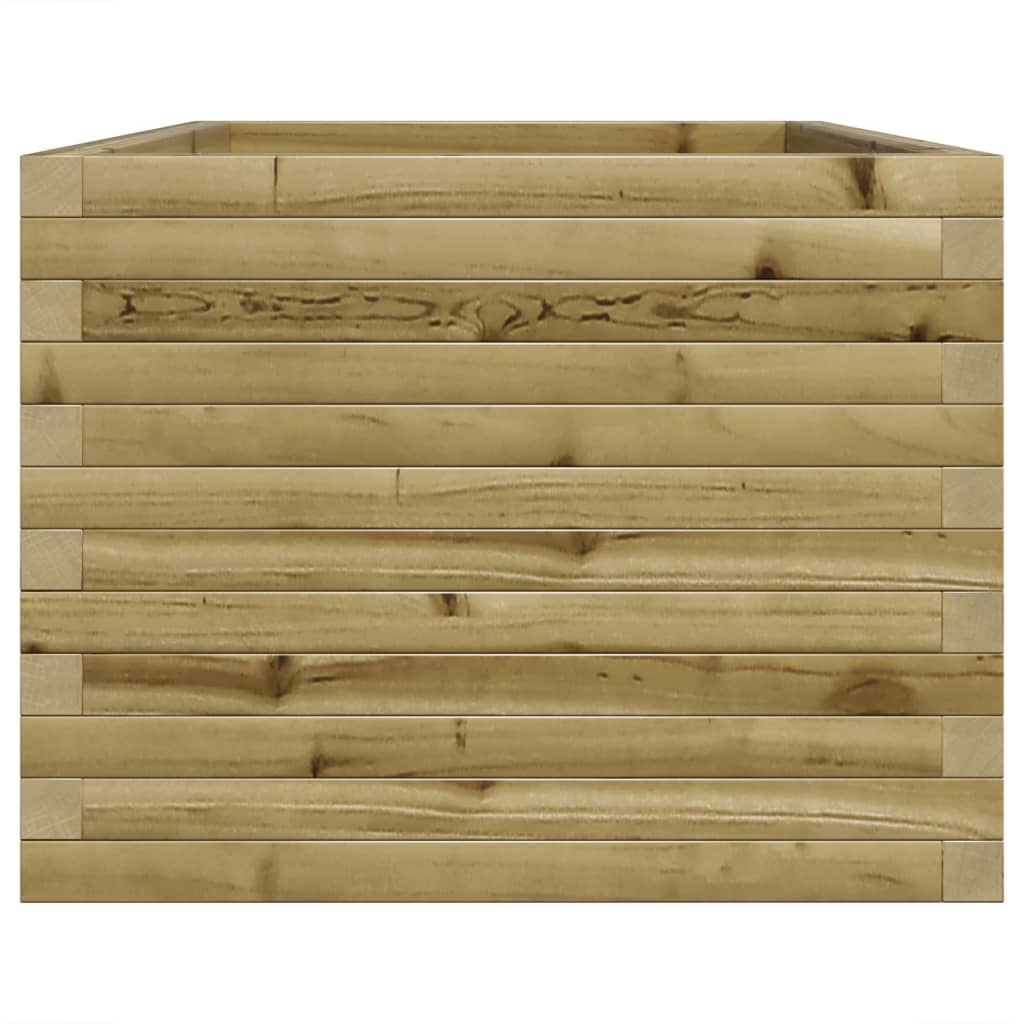 Fioriera da Giardino 90x60x46 cm in Legno di Pino Impregnato - homemem39