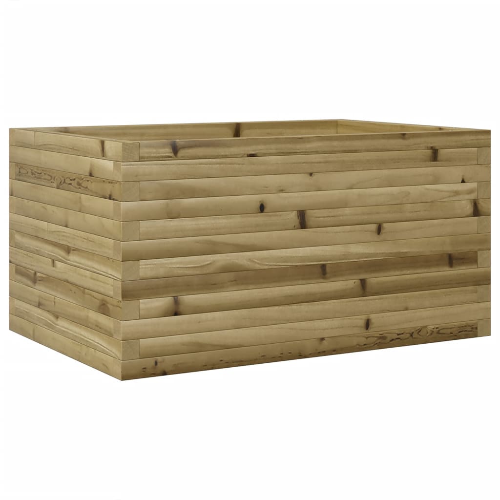 Fioriera da Giardino 90x60x46 cm in Legno di Pino Impregnato - homemem39