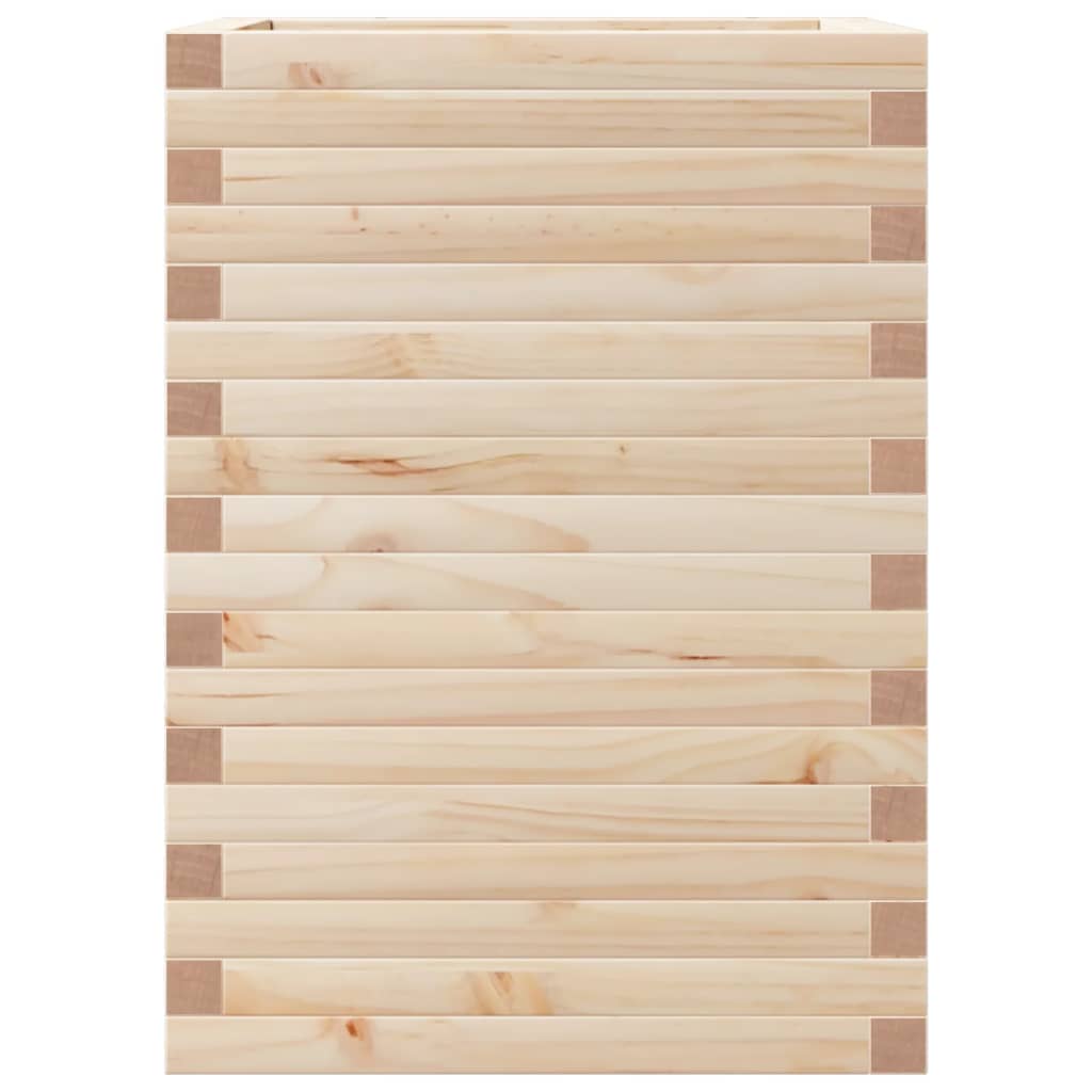 Fioriera da Giardino 50x50x68,5 cm in Legno Massello di Pino | homemem39