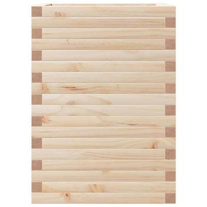 Fioriera da Giardino 50x50x68,5 cm in Legno Massello di Pino | homemem39