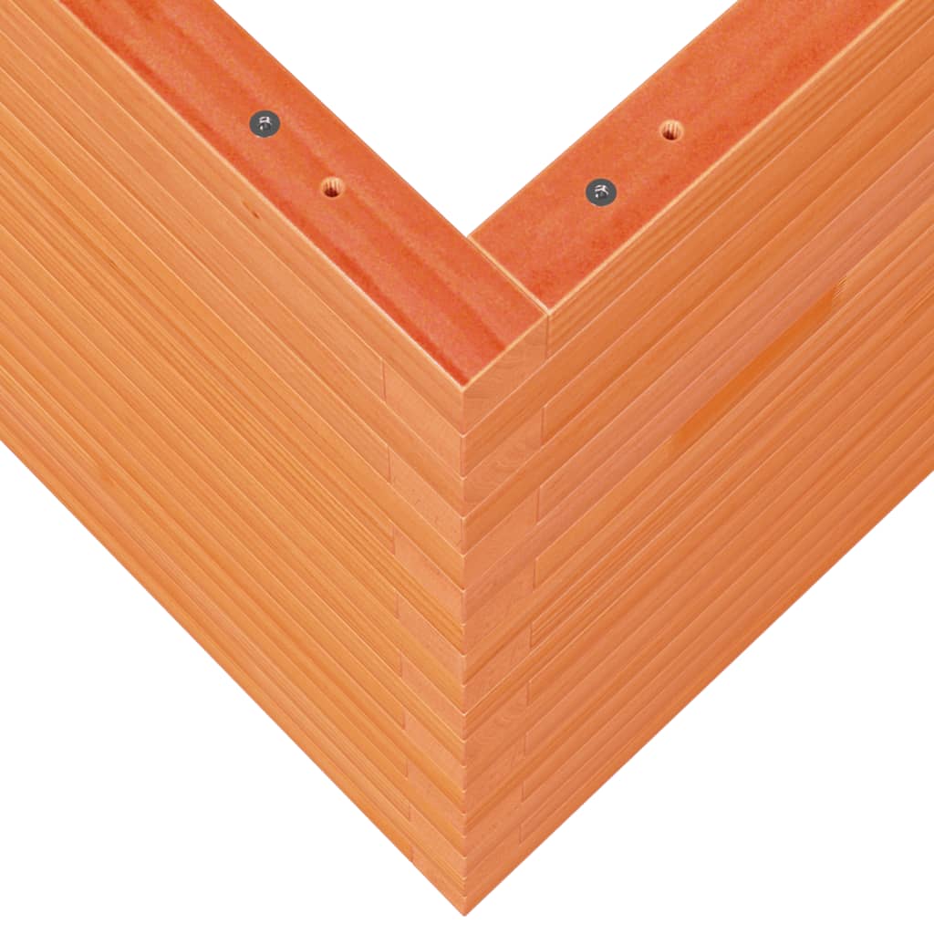 Fioriera Giardino Marrone Cera 70x70x68,5cm Legno Massello Pino | homemem39