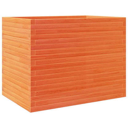 Fioriera Giardino Marrone Cera 90x60x68,5cm Legno Massello Pino | homemem39