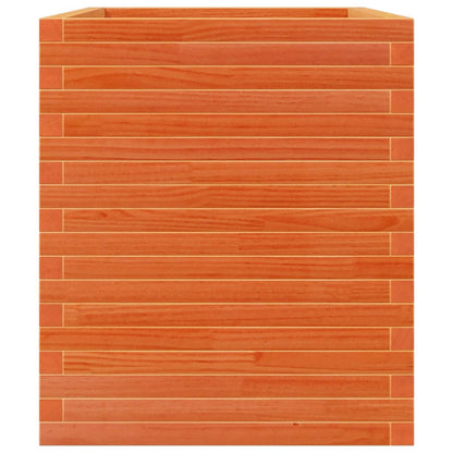 Fioriera Giardino Marrone Cera 90x60x68,5cm Legno Massello Pino | homemem39