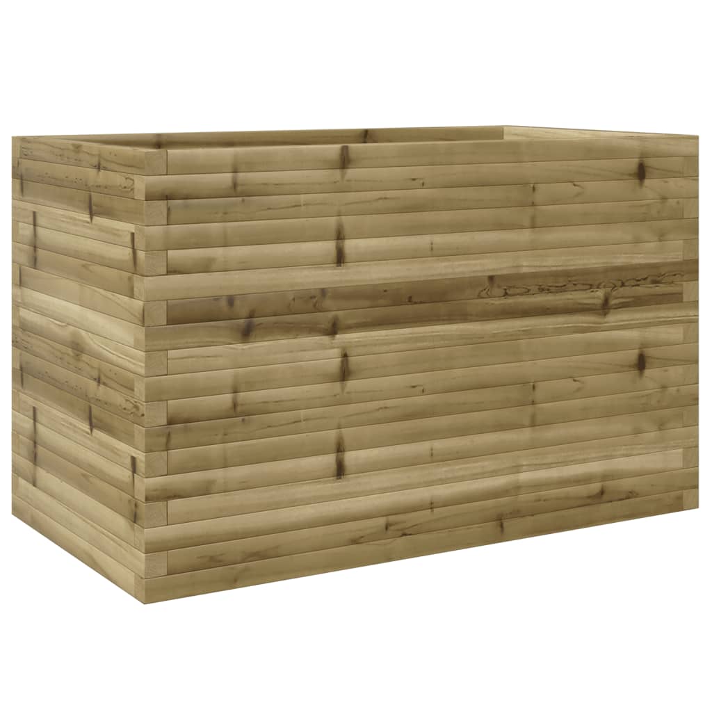 Fioriera da Giardino 110x60x68,5 cm in Legno di Pino Impregnato - homemem39
