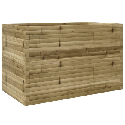 Fioriera da Giardino 110x60x68,5 cm in Legno di Pino Impregnato - homemem39