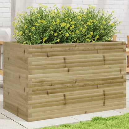 Fioriera da Giardino 110x60x68,5 cm in Legno di Pino Impregnato - homemem39