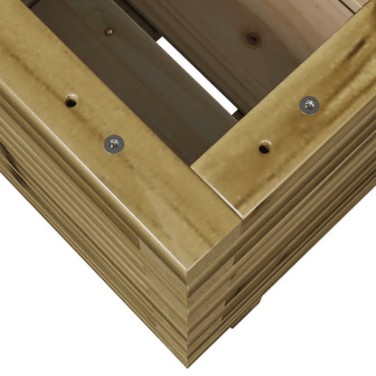 Fioriera da Giardino 40x40x49,5 cm in Legno di Pino Impregnato | homemem39