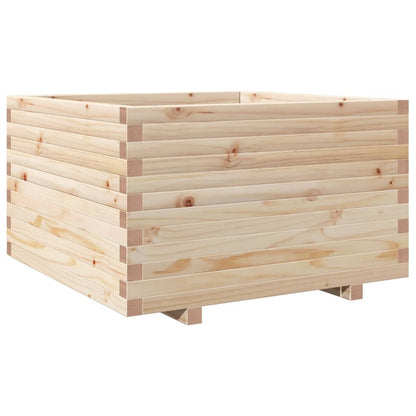 Fioriera da Giardino 80x80x49,5 cm in Legno Massello di Pino