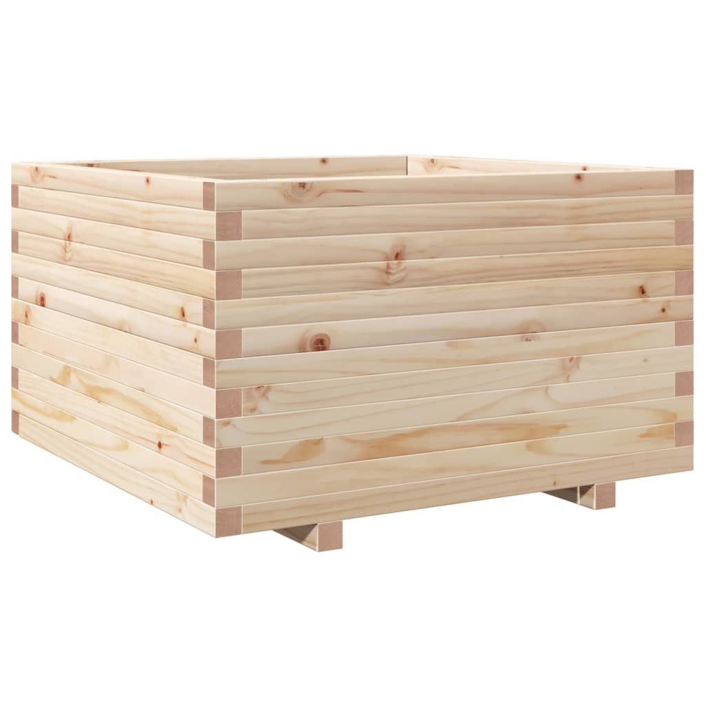 Fioriera da Giardino 80x80x49,5 cm in Legno Massello di Pino - homemem39