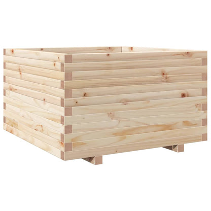 Fioriera da Giardino 80x80x49,5 cm in Legno Massello di Pino