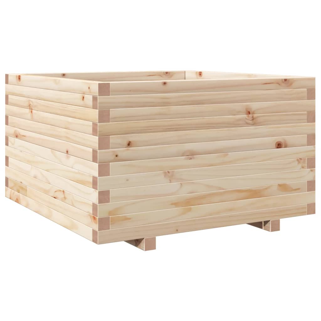 Fioriera da Giardino 80x80x49,5 cm in Legno Massello di Pino - homemem39