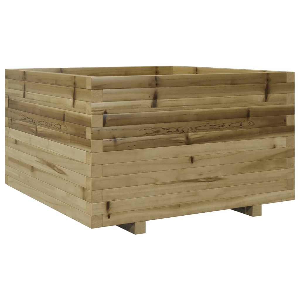 Fioriera da Giardino 80x80x49,5 cm in Legno di Pino Impregnato - homemem39