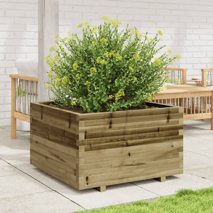 Fioriera da Giardino 80x80x49,5 cm in Legno di Pino Impregnato - homemem39