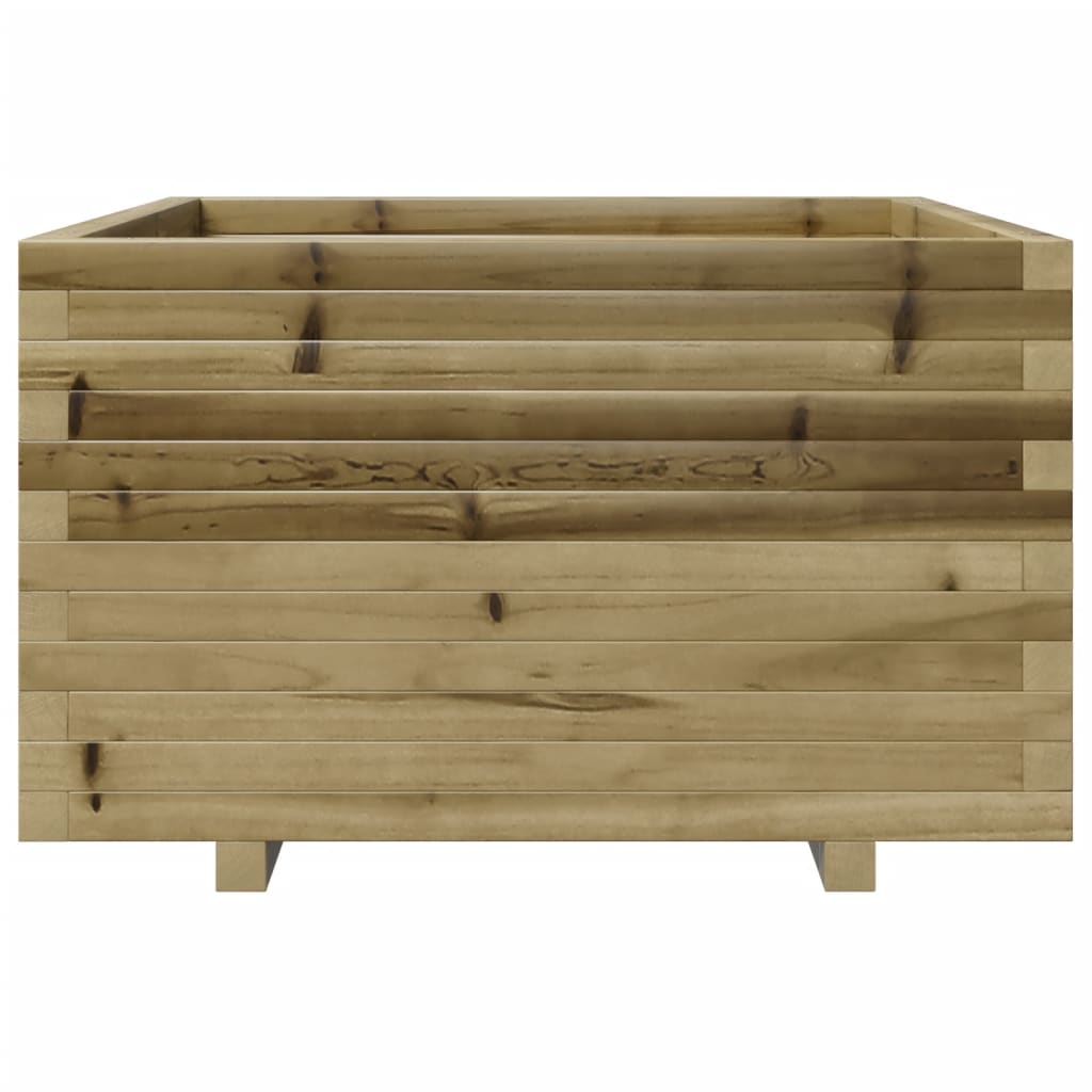 Fioriera da Giardino 80x80x49,5 cm in Legno di Pino Impregnato - homemem39