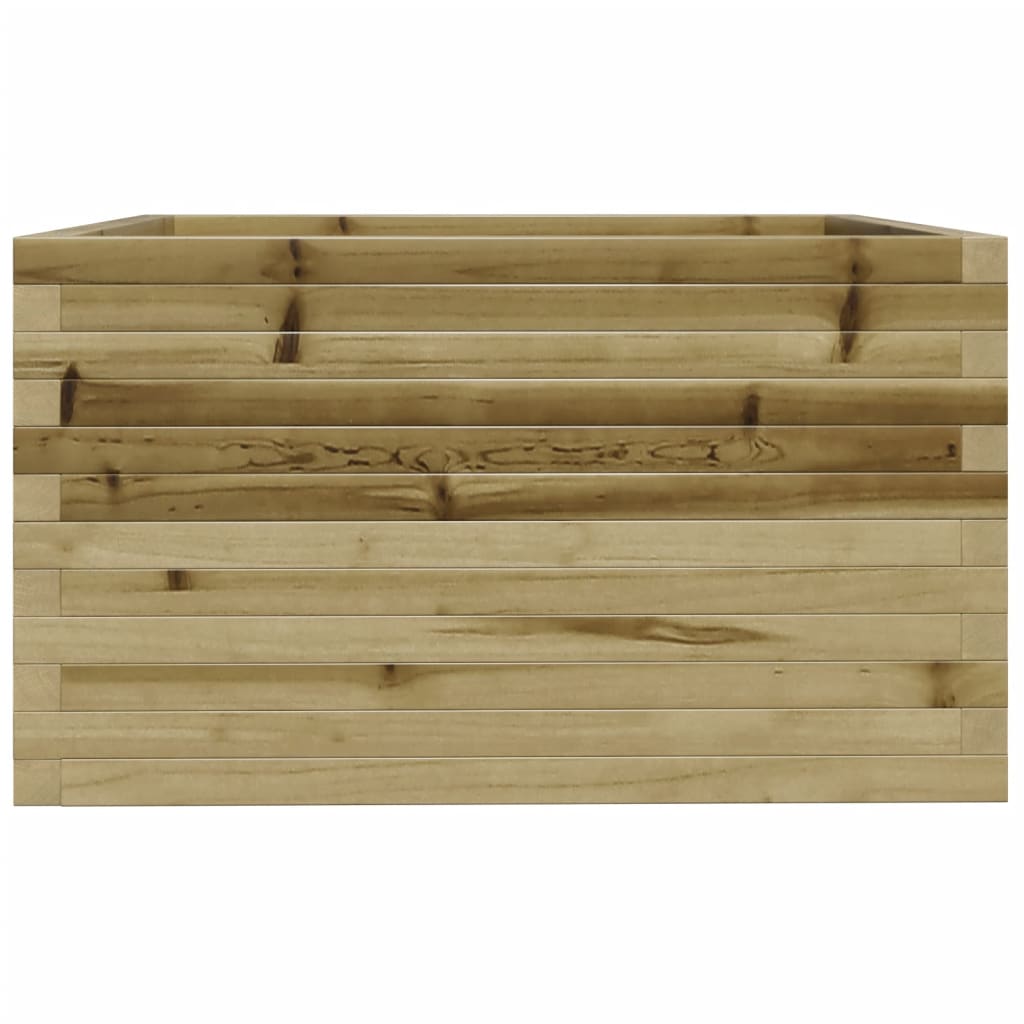 Fioriera da Giardino 80x80x49,5 cm in Legno di Pino Impregnato - homemem39