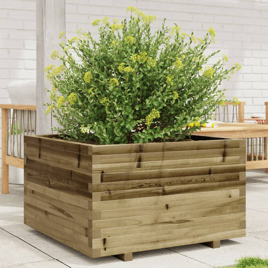Fioriera da Giardino 80x80x49,5 cm in Legno di Pino Impregnato - homemem39