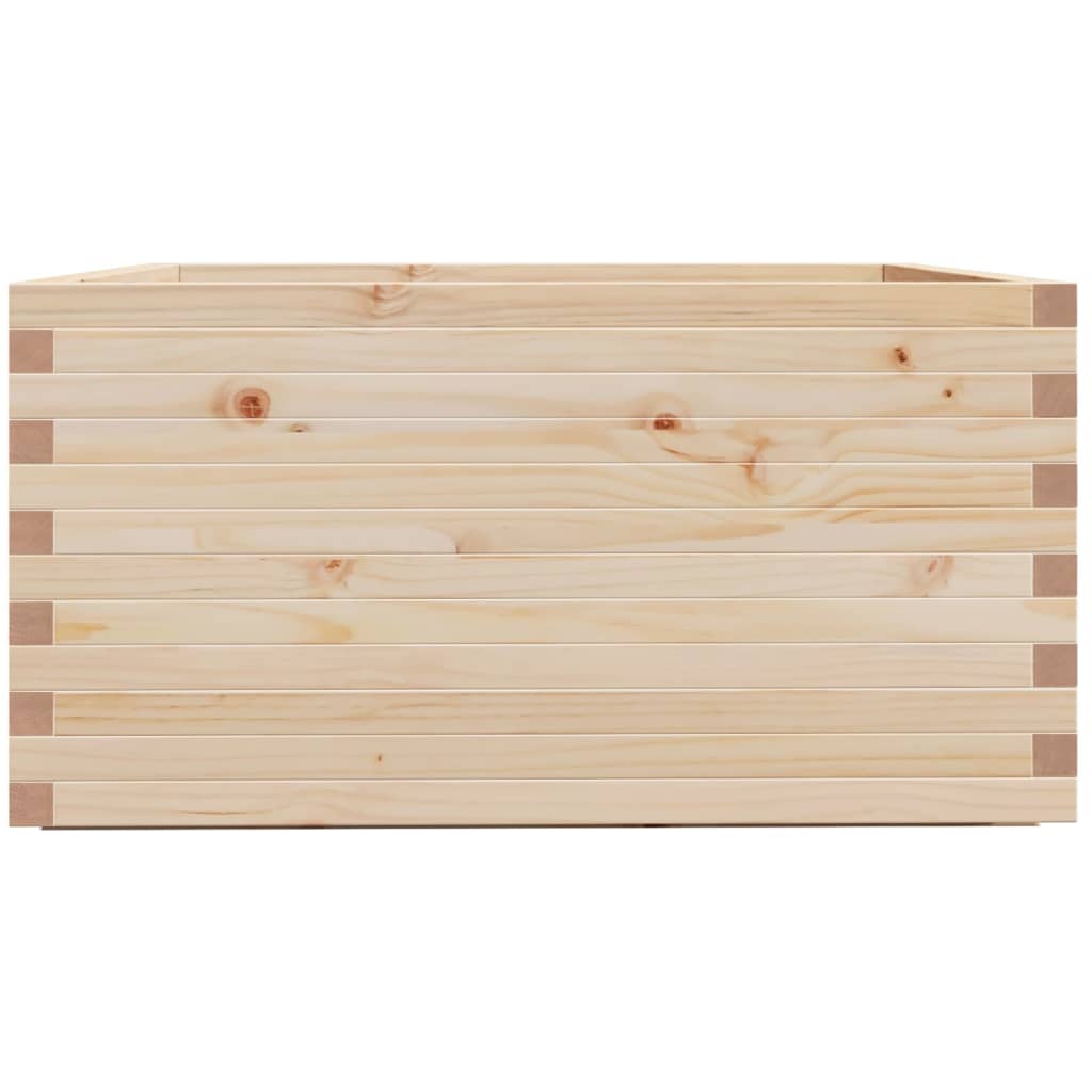 Fioriera da Giardino 90x90x49,5 cm in Legno Massello di Pino - homemem39