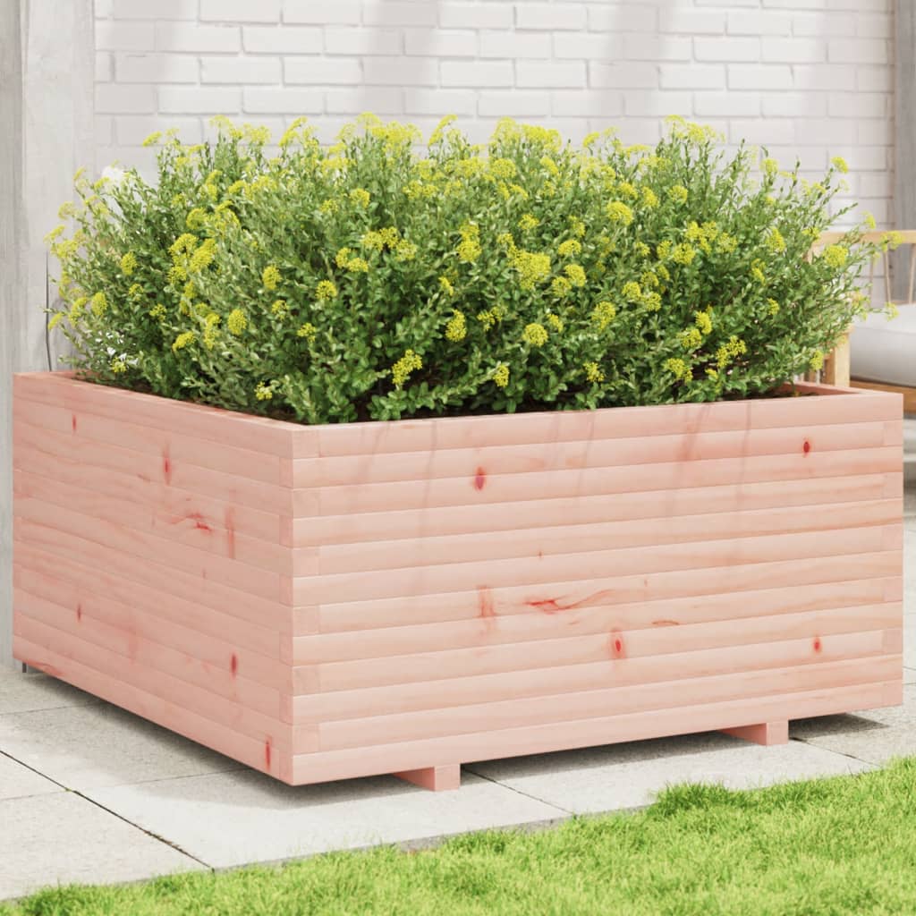 Fioriera da Giardino 100x100x49,5 cm Legno Massello di Douglas - homemem39