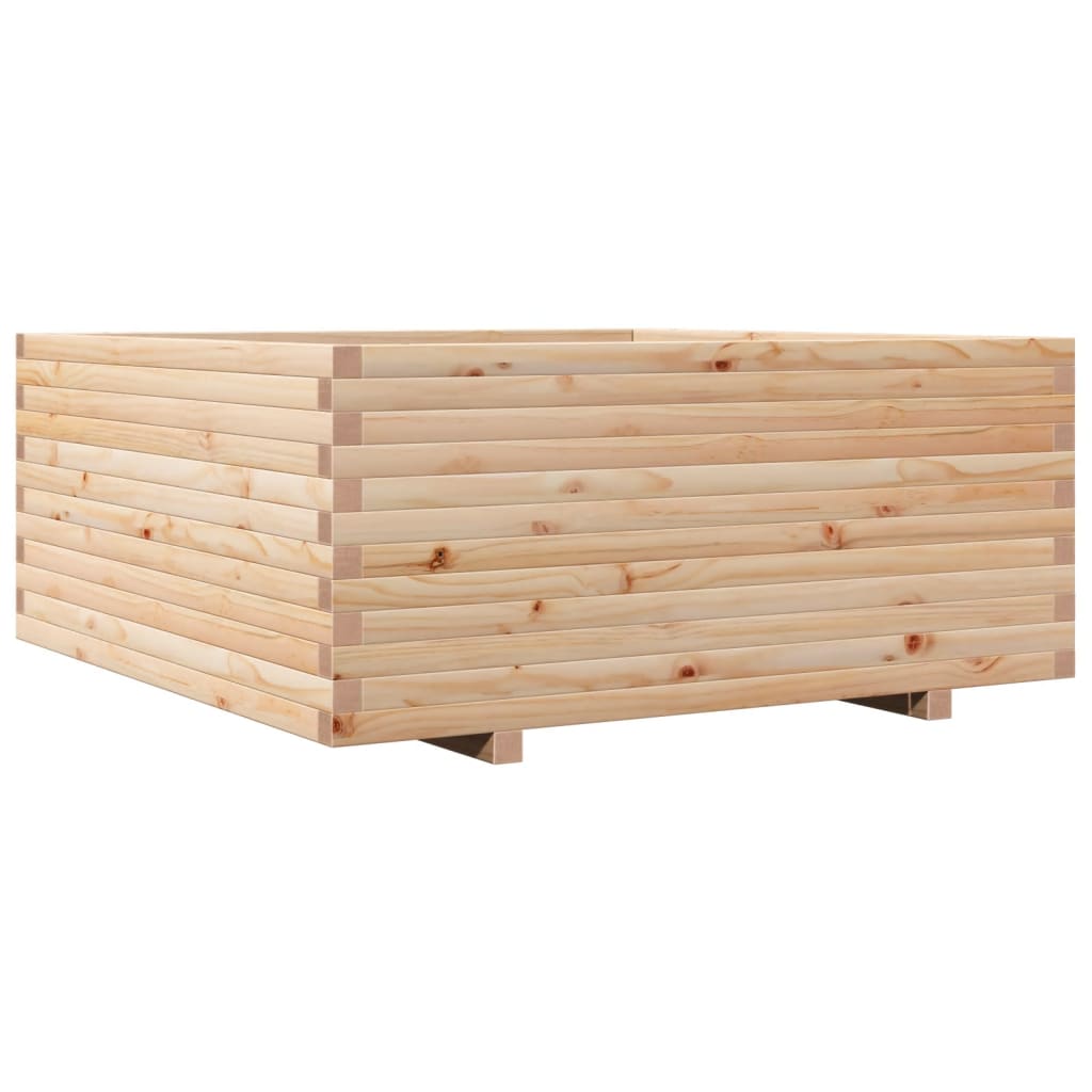 Fioriera da Giardino 110x110x49,5 cm in Legno Massello di Pino - homemem39