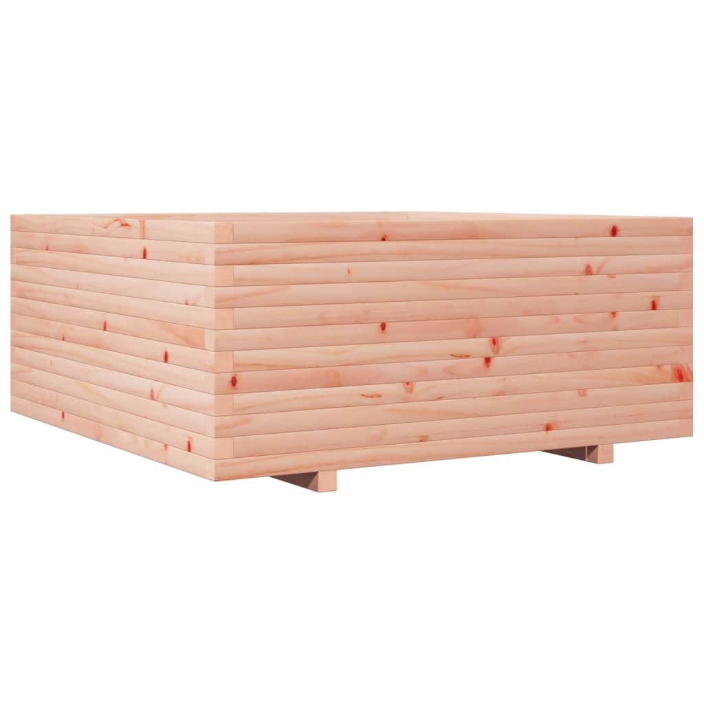 Fioriera da Giardino 110x110x49,5 cm Legno Massello di Douglas | homemem39