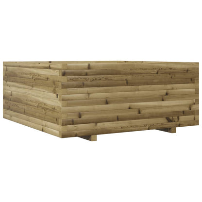 Fioriera da Giardino 110x110x49,5 cm Legno di Pino Impregnato - homemem39