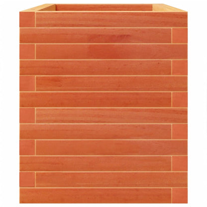 Fioriera Giardino Marrone Cera 70x40x49,5cm Legno Massello Pino