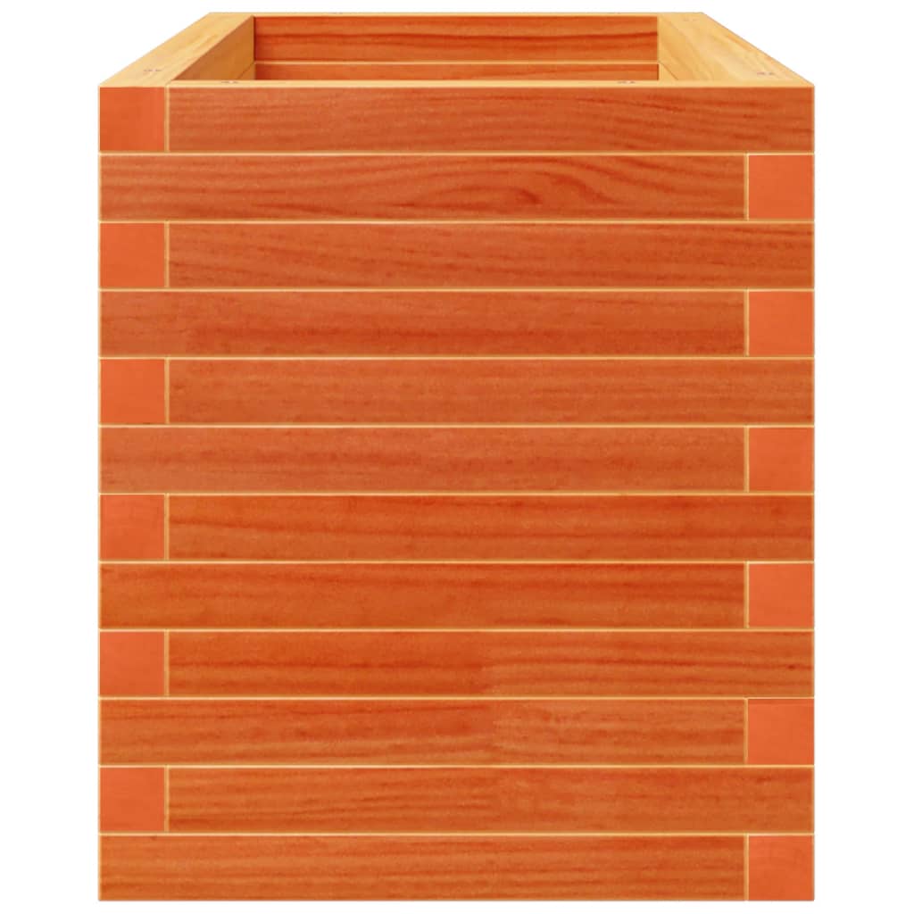 Fioriera Giardino Marrone Cera 90x40x49,5cm Legno Massello Pino | homemem39