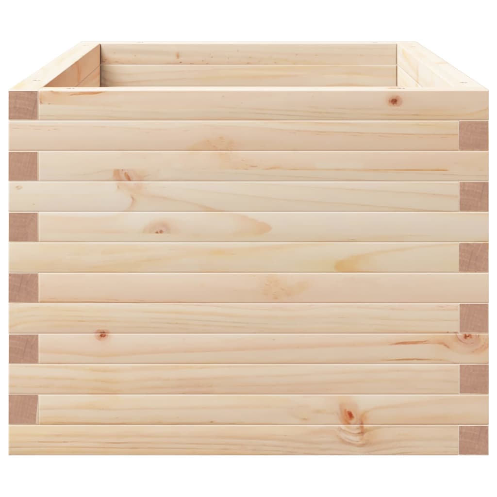 Fioriera da Giardino 90x60x49,5 cm in Legno Massello di Pino | homemem39