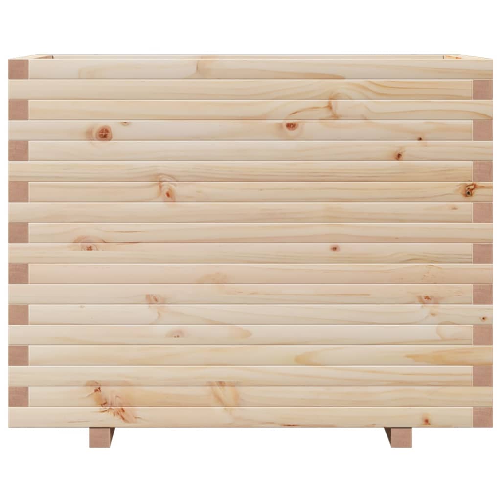 Fioriera da Giardino 90x60x72,5 cm in Legno Massello di Pino - homemem39