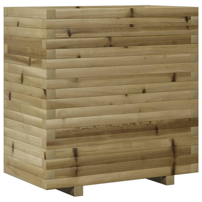 Fioriera da Giardino 70x40x72 cm in Legno di Pino Impregnato - homemem39