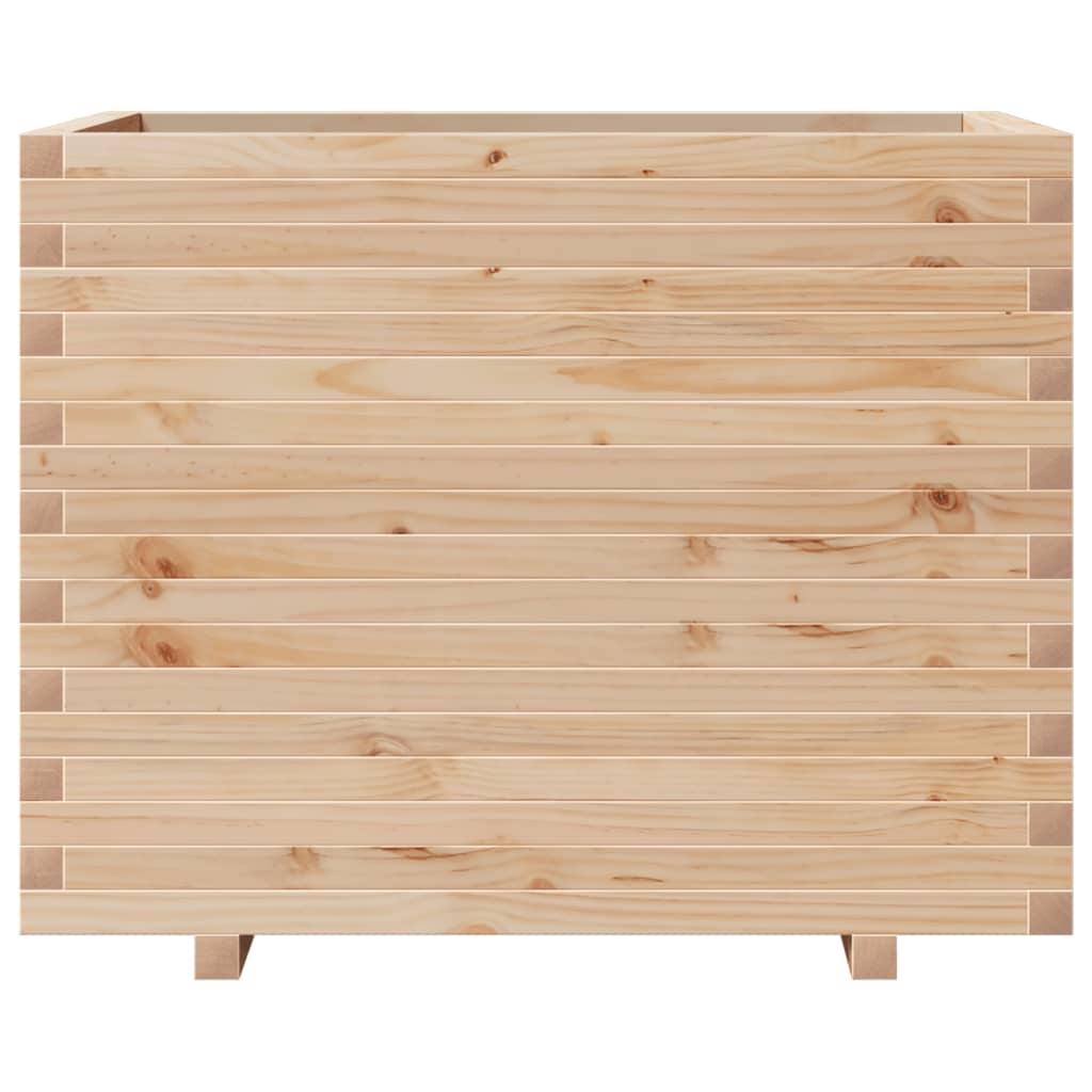 Fioriera da Giardino 90x60x72 cm in Legno Massello di Pino | homemem39