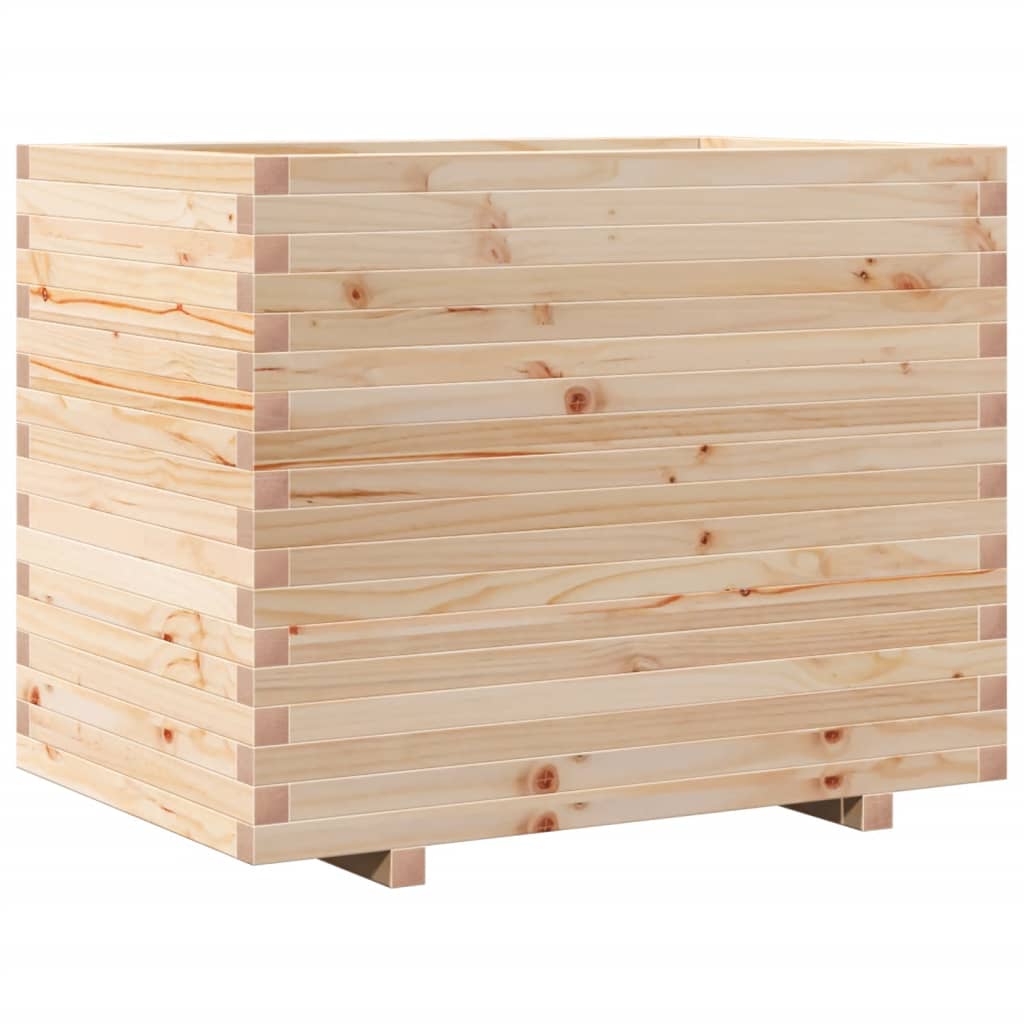 Fioriera da Giardino 90x60x72 cm in Legno Massello di Pino | homemem39