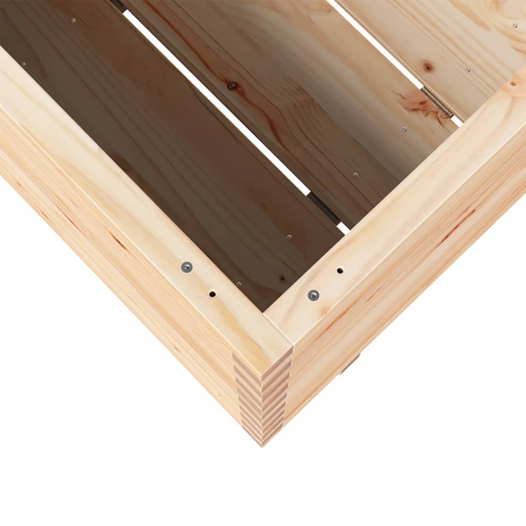 Fioriera da Giardino 90x60x72 cm in Legno Massello di Pino | homemem39