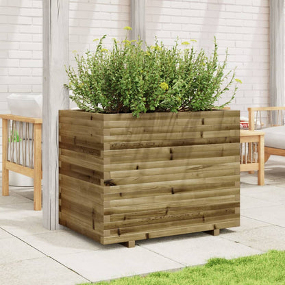 Fioriera da Giardino in Legno di Pino Impregnato