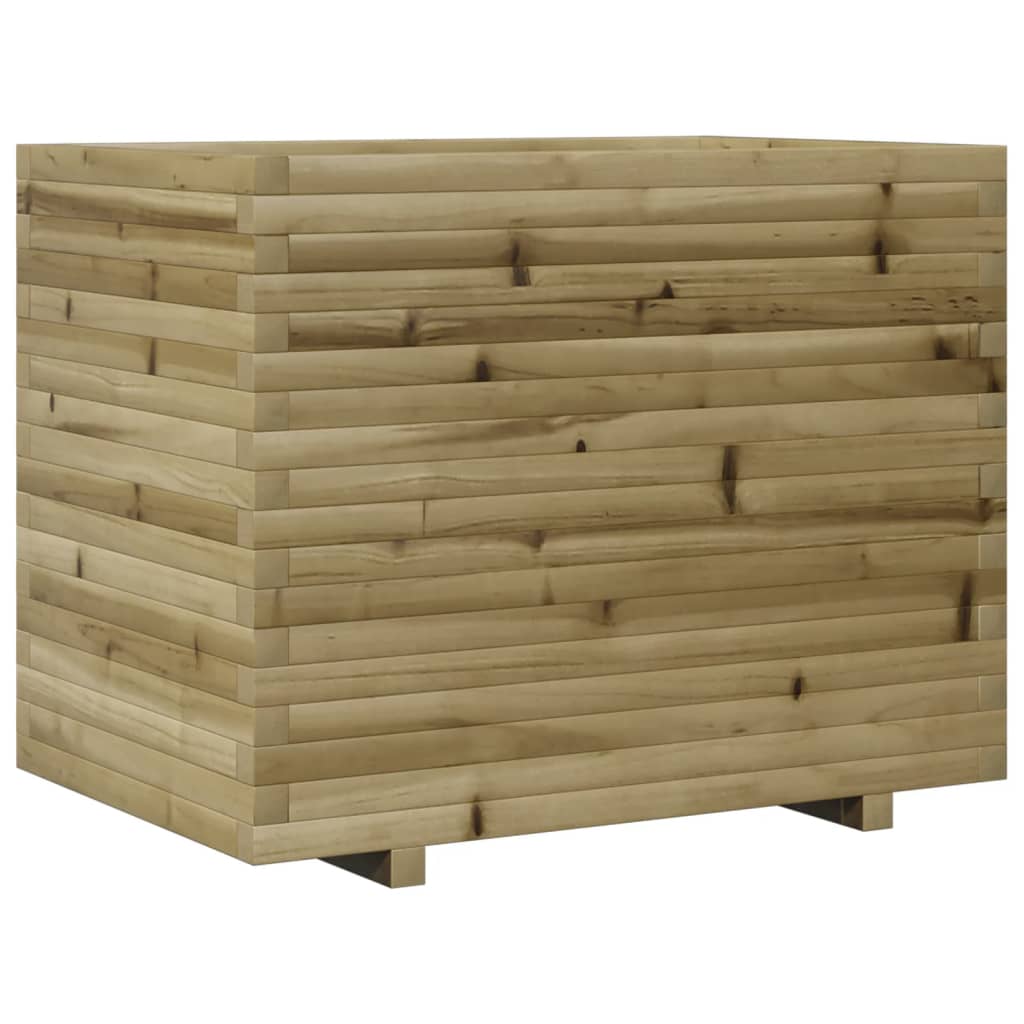 Fioriera da Giardino 90x60x72 cm in Legno di Pino Impregnato - homemem39