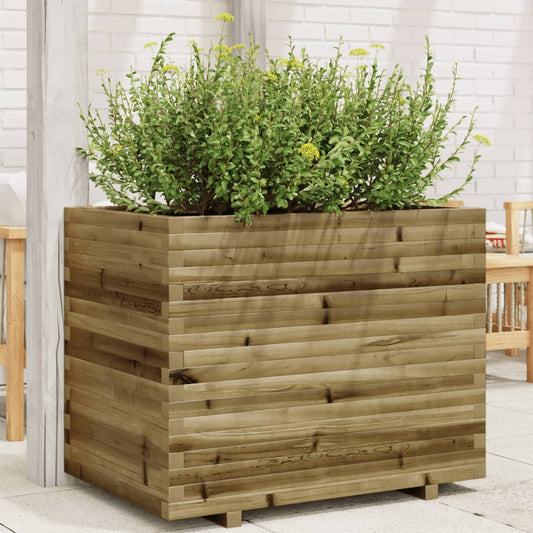 Fioriera da Giardino 90x60x72 cm in Legno di Pino Impregnato - homemem39