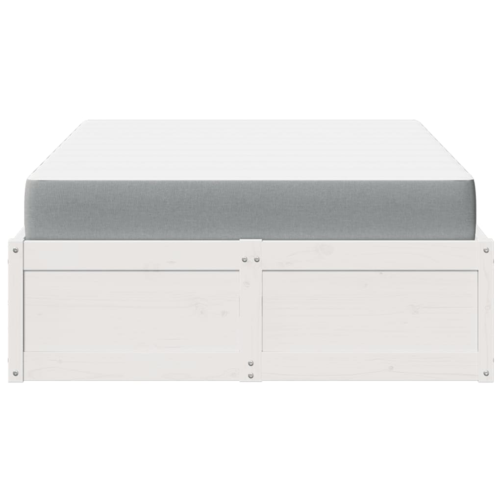 Giroletto Bianco 140x190 cm in Legno Massello di Pino | homemem39
