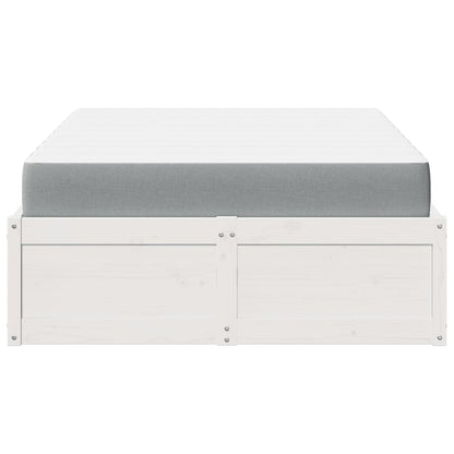 Giroletto Bianco 140x190 cm in Legno Massello di Pino | homemem39
