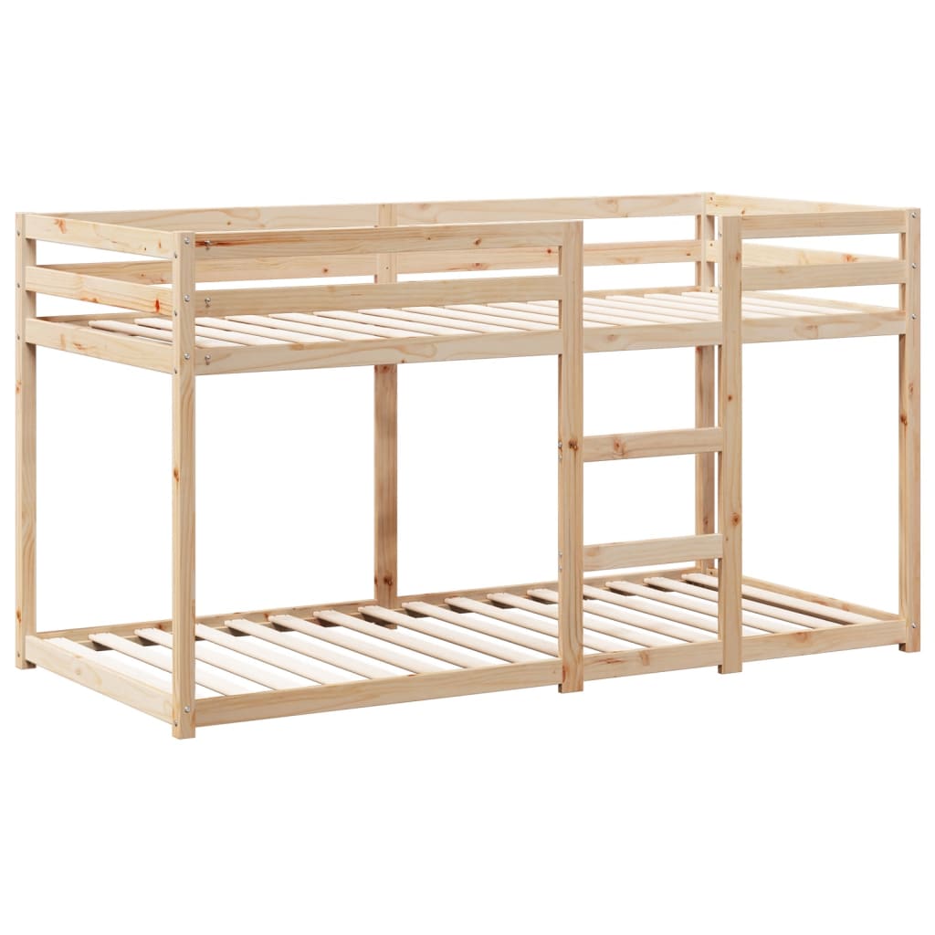 Letto a Castello senza Materasso 90x190 cm Legno di Pino | homemem39