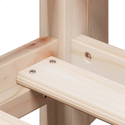 Letto a Castello senza Materasso 90x190 cm Legno di Pino - homemem39