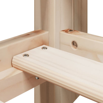 Letto a Castello senza Materasso 90x200cm Massello Pino - homemem39