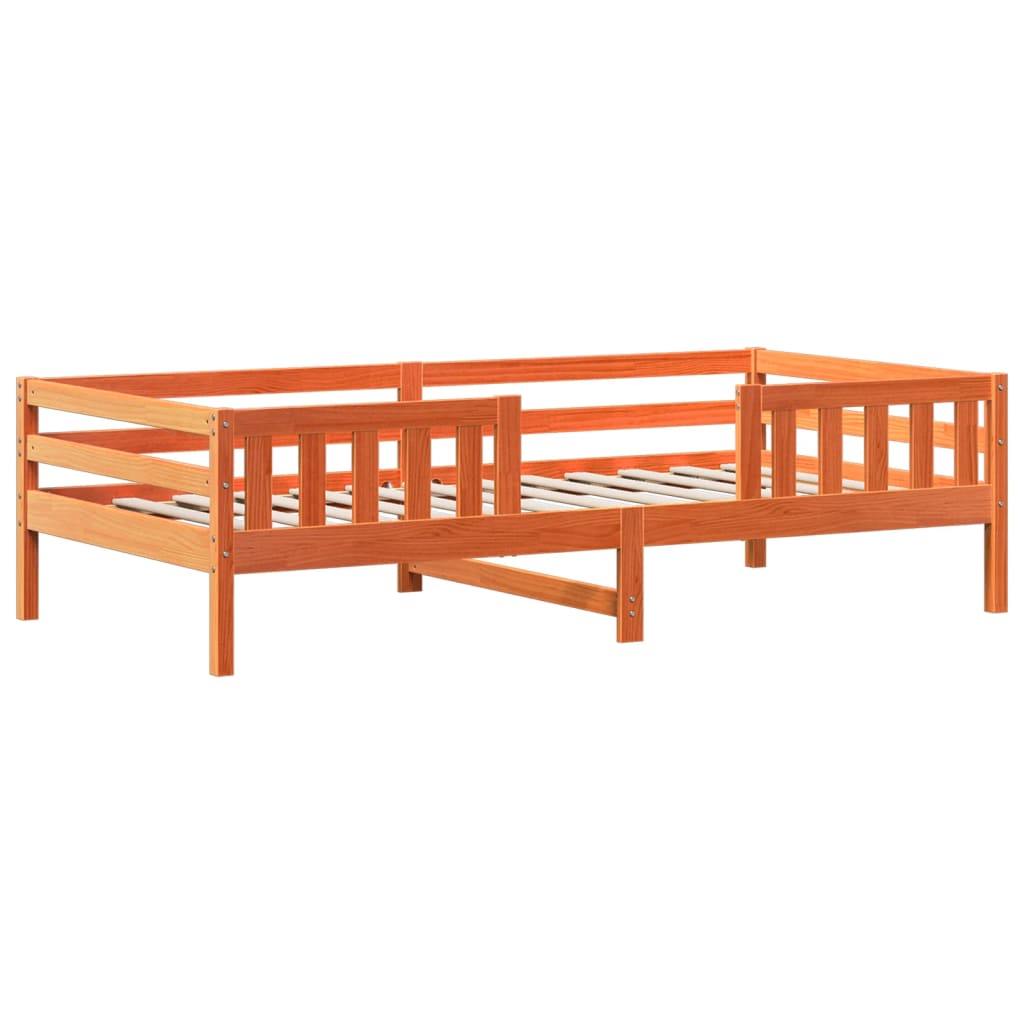 Giroletto con Tetto Cera 100x200 cm in Legno Massello di Pino | homemem39