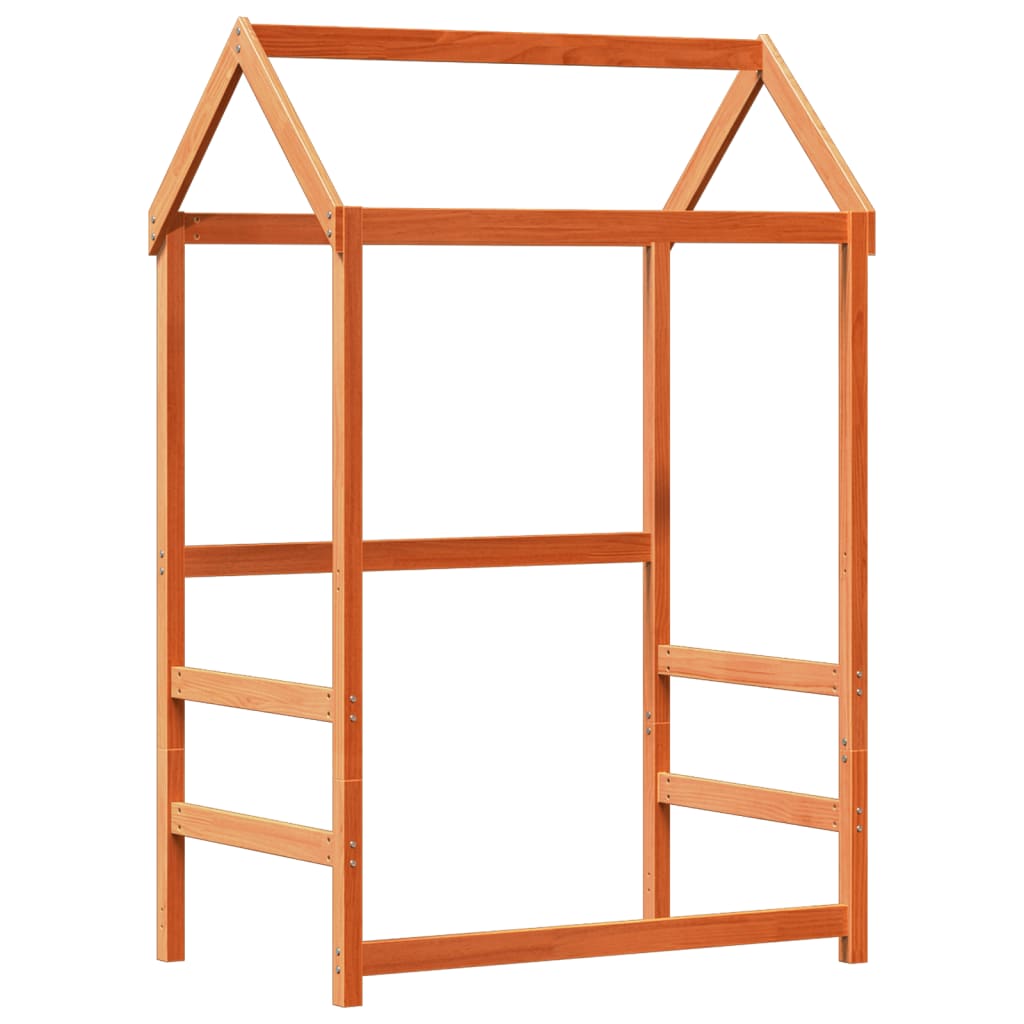 Giroletto con Tetto Cera 100x200 cm in Legno Massello di Pino | homemem39