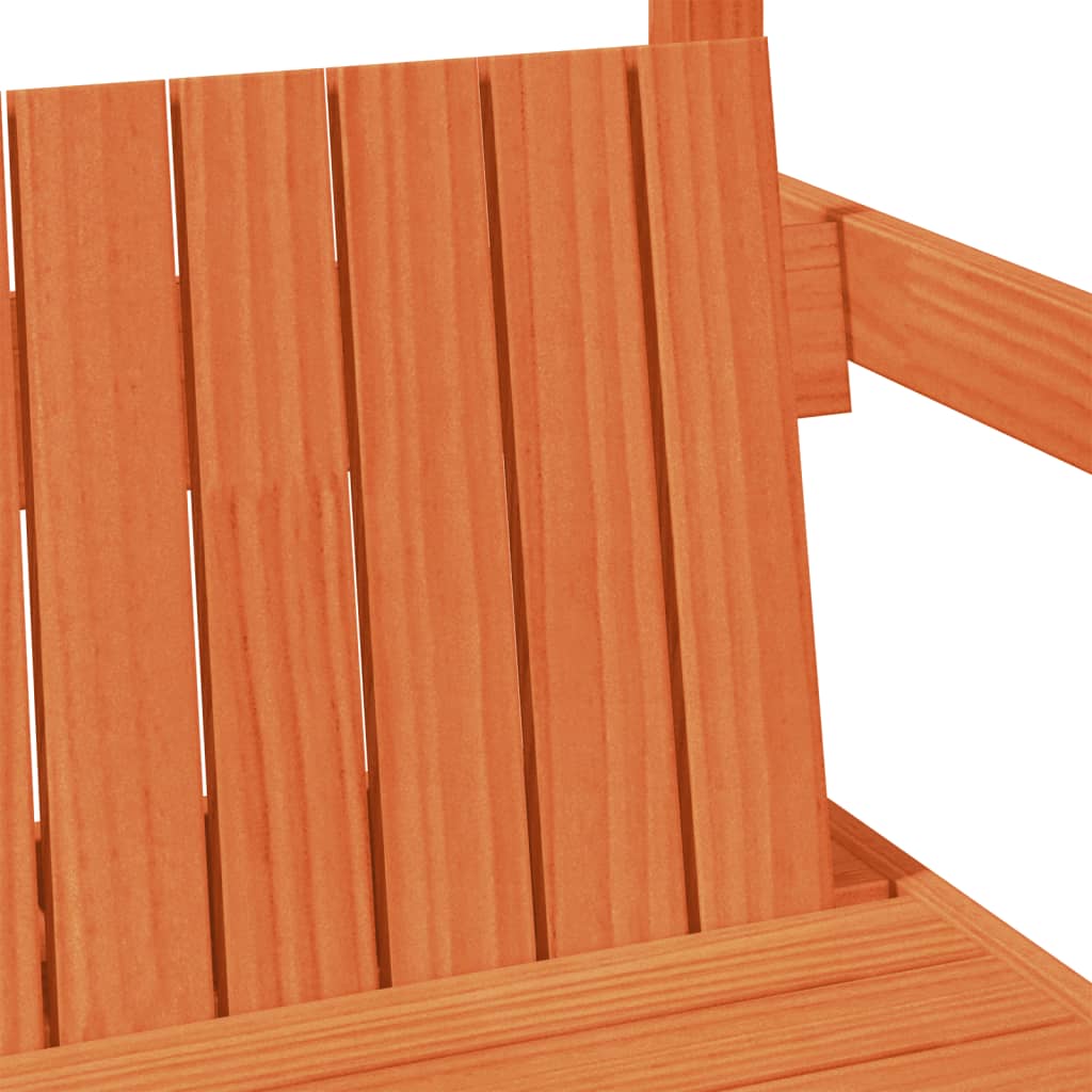 Giroletto con Panca e Tetto Cera 80x200 cm Legno Massello Pino | homemem39