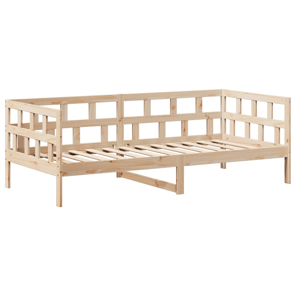 Dormeuse con Tetto 80x200 cm in Legno Massello di Pino | homemem39
