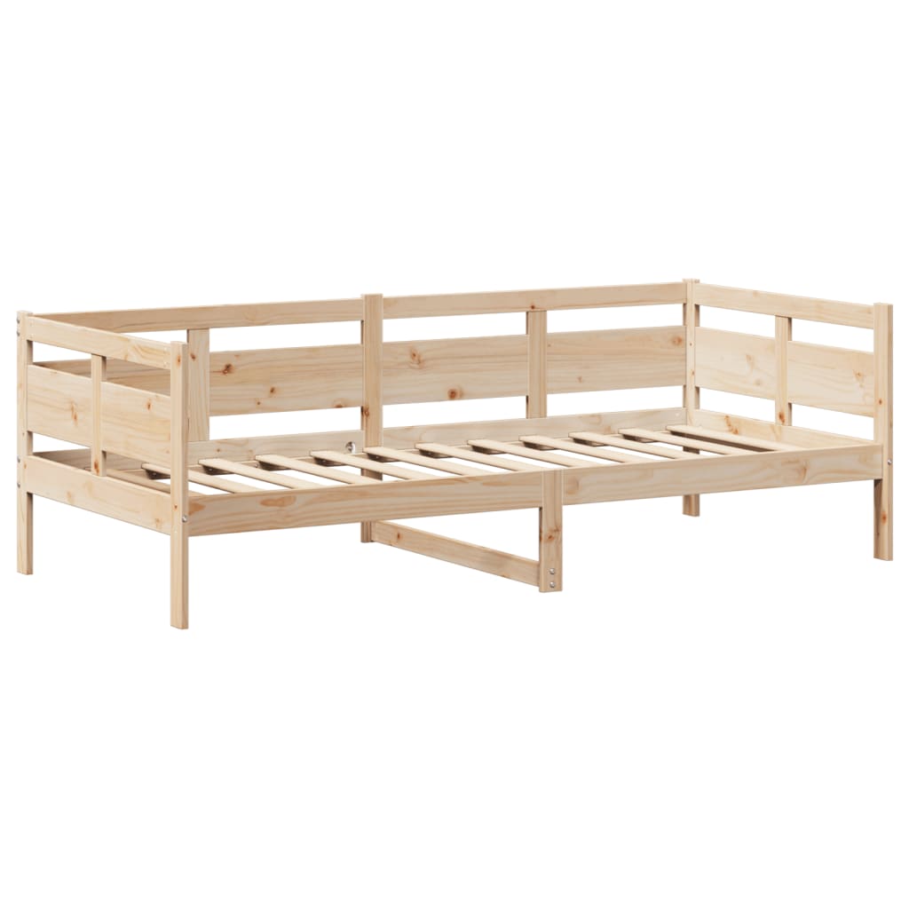 Dormeuse con Tetto 80x200 cm in Legno Massello di Pino | homemem39