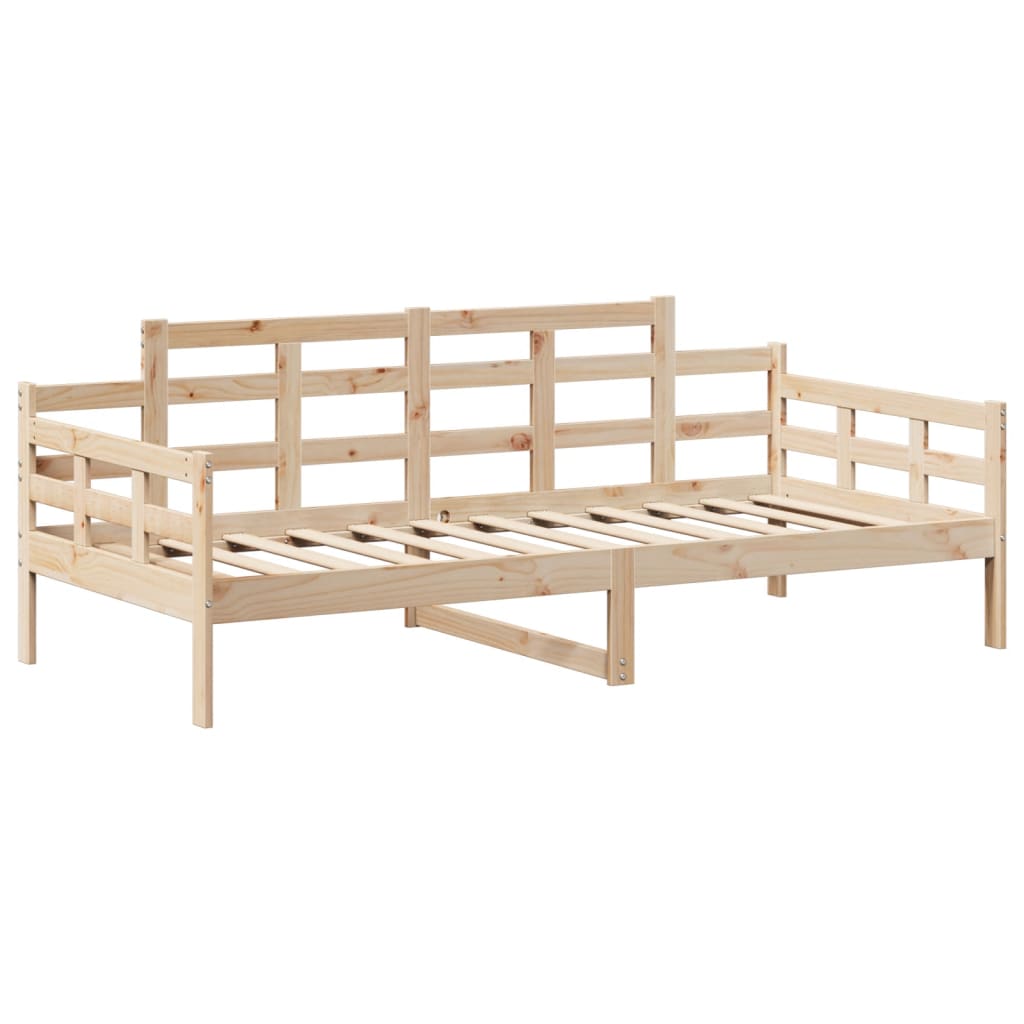 Dormeuse con Tetto 80x200 cm in Legno Massello di Pino | homemem39