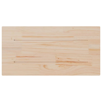Piani Tavolo 2 pz 70x35x1,7 cm Rettangolare Legno Massello Pino