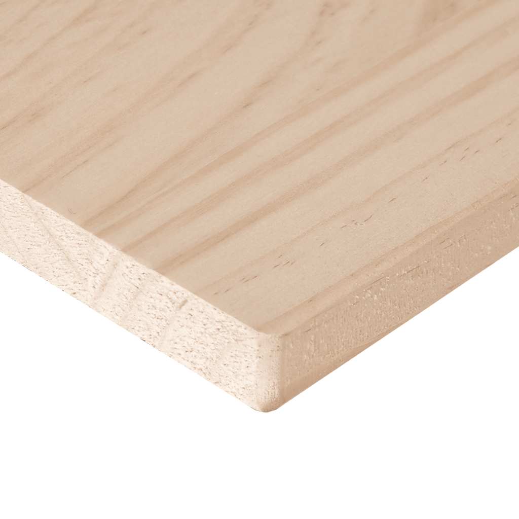 Piano per Tavolo 80x50x1,7 cm Rettangolare Legno Massello Pino | homemem39