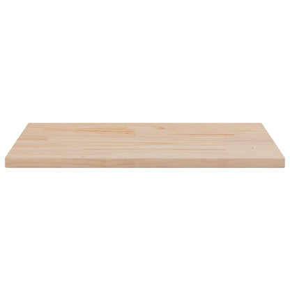 Piani Tavolo 2 pz 80x40x1,7 cm Rettangolare Legno Massello Pino | homemem39